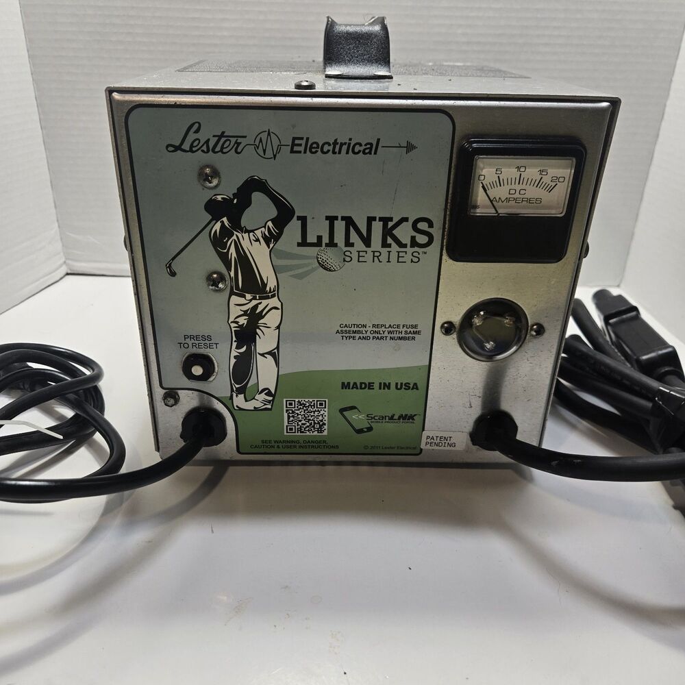 Lester Links Series Golf Cart Battery Charger 48V Club Car Model# 27730